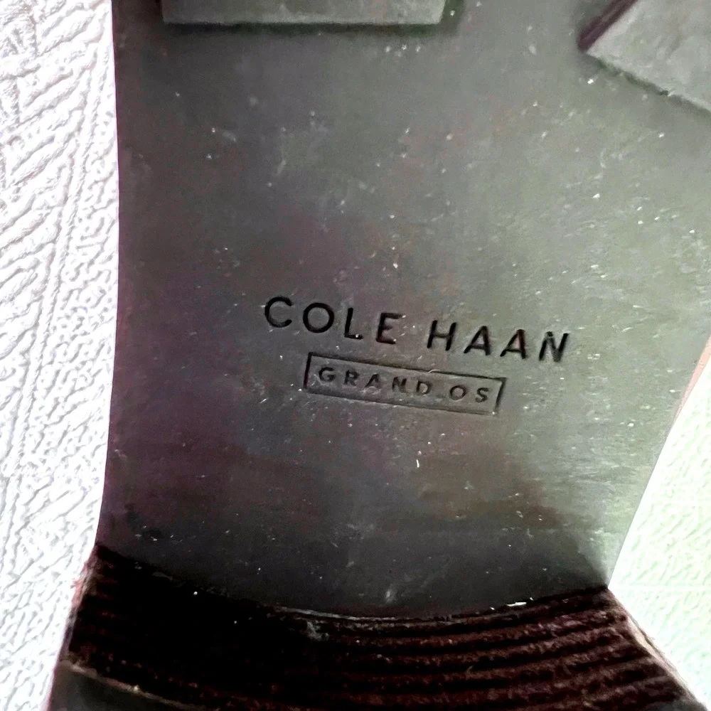 Cole Haan Chelsea Boots 11B Womens Waterproof Leather Brown W00220 Grand.OS